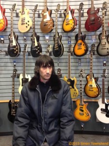 "My gtr tech, Mark in a toy shop in Regina. Ps cold here"